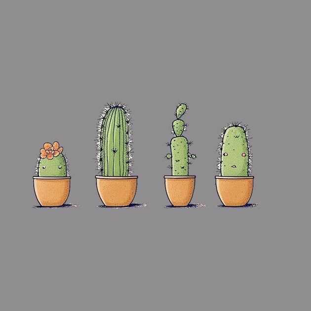 Cactus Line Up by MasterConix