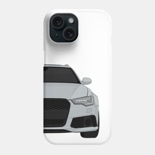 rs6 grey Phone Case