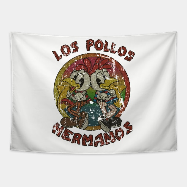 LOS POLLOS HERMANOS MEME 80S -RETRO STYLE Tapestry by lekhartimah