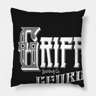 Vintage Griffin, GA Pillow