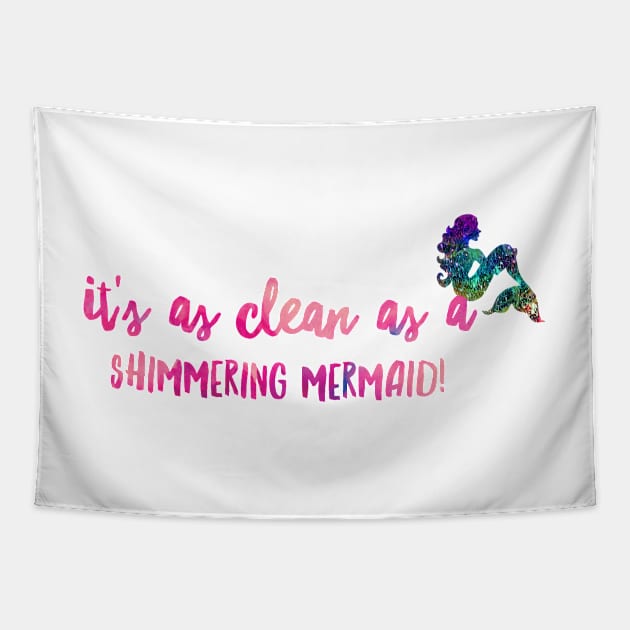 Shimmering Mermaid Tapestry by JasonLloyd