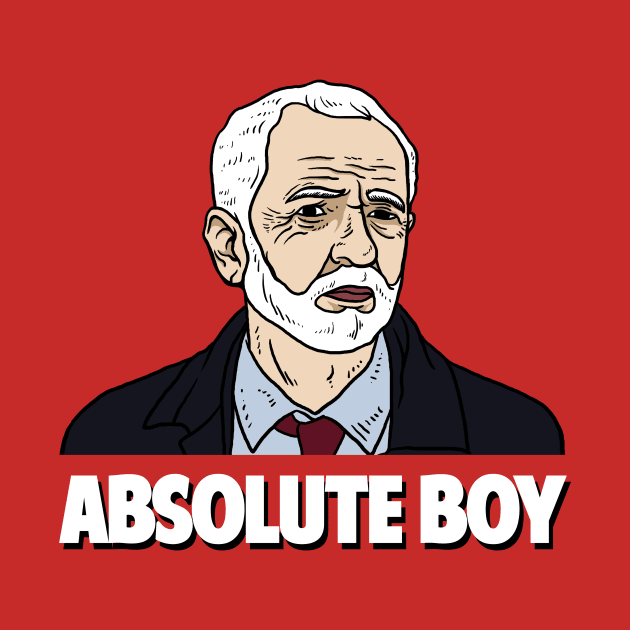 Jeremy Corbyn Absolute Boy by dumbshirts
