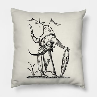 Grotesque #69 The Drolatic Dreams of Pantagruel (1565) Pillow