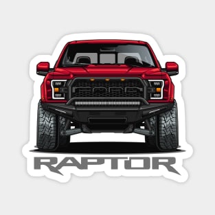 F-150 SVT Raptor (Rapid Red Metallic) Magnet