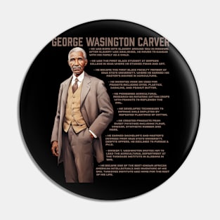 George Washington Carver Facts Pin