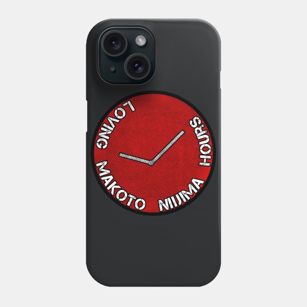 Loving Makoto Niijima Hours Phone Case by nochi