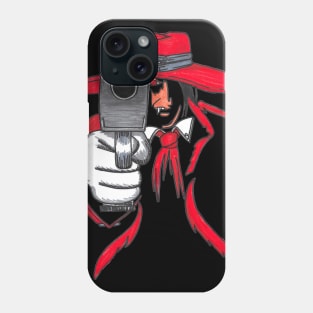 Helsing Alucard Shooting Phone Case