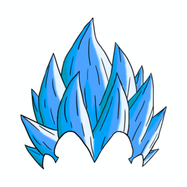 Vegeta Super Saiyan Blue Hair - Dragonball - Baseball T ...