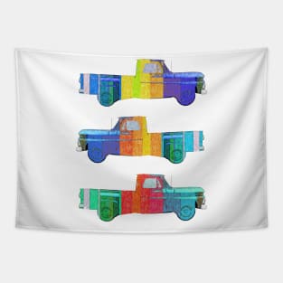 Chevy C 10 pop color Tapestry