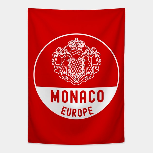 Monaco Tapestry by footballomatic