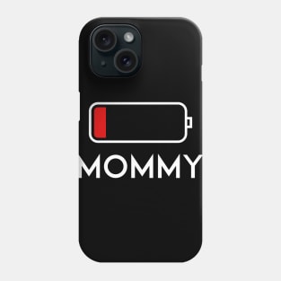 mommy battery Phone Case