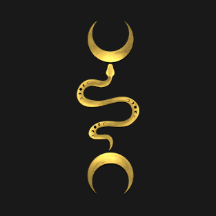 Moon Goddess Serpent T-Shirt