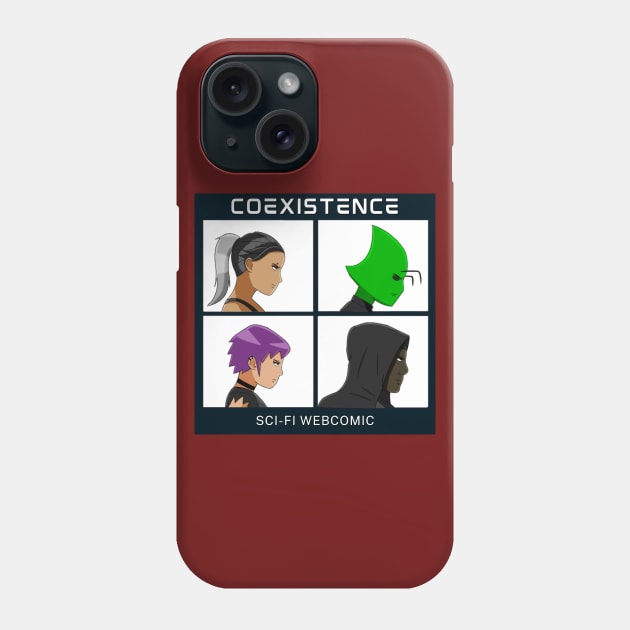 X Crew- Coexistence WebComic Phone Case by Coexistence The Series