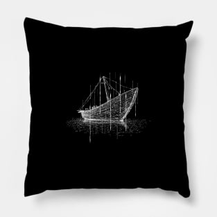 DATA BOAT Pillow