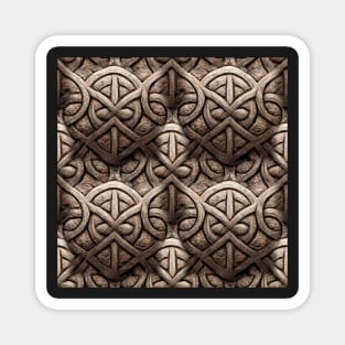 Traditional Celtic pattern, model 6 Magnet