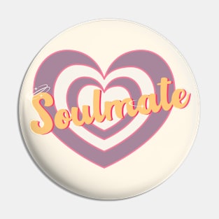 Soulmate Pastel Heart Pin