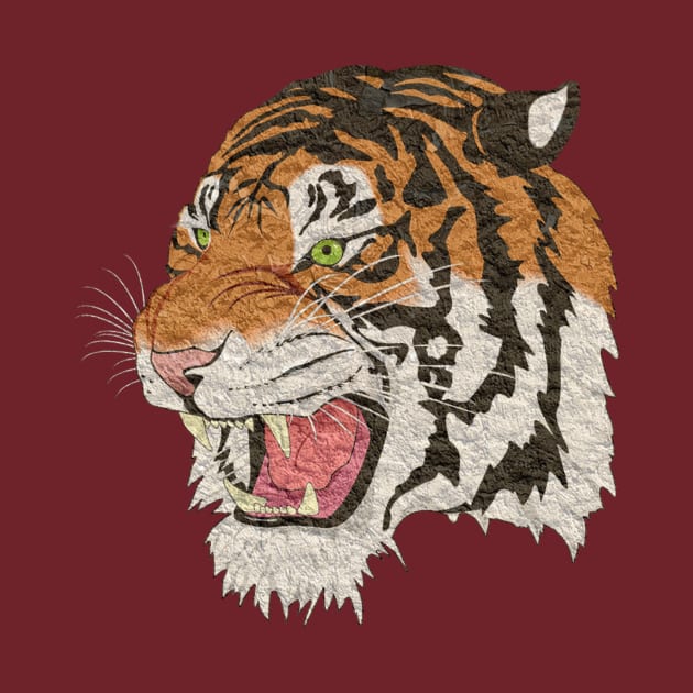Angry Tiger by osfe