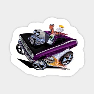 MO TWISTED 71 Duster Plum Magnet