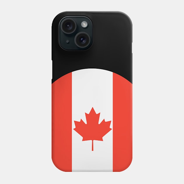 Canadian Flag Phone Case by TinPis