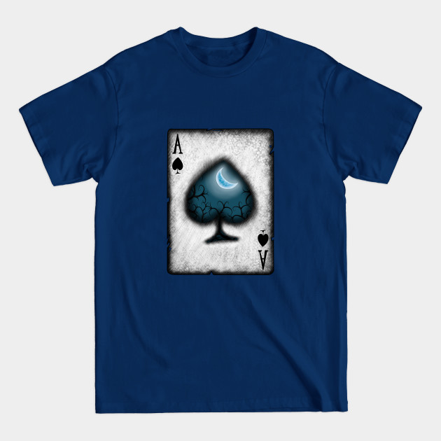 Disover Ace of Spades with Moon - Ace Of Spades - T-Shirt