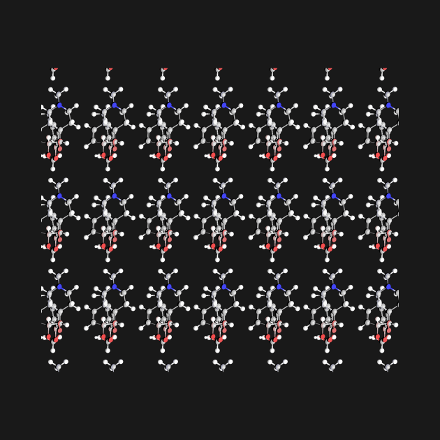 Codeine Molecule by ChemECool