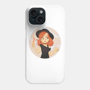 Fire Witch - Chibi Phone Case