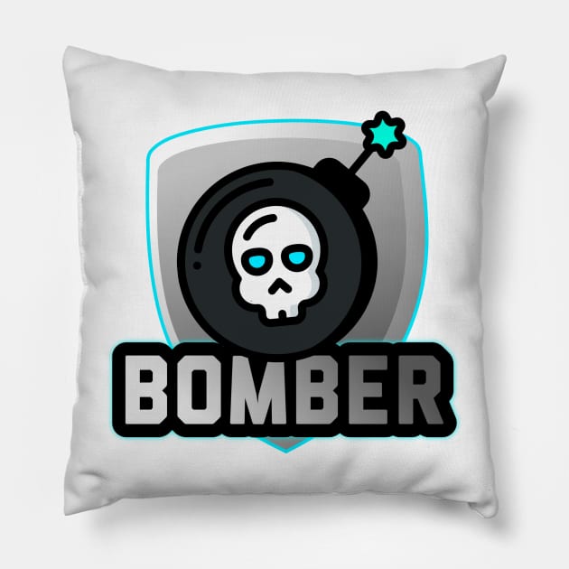 Bomber Pillow by m0nster