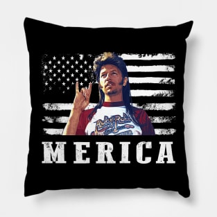 Distressed American Flag Merica Legend Pillow