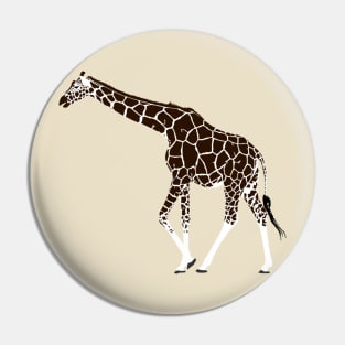 Reticulated Giraffe Pin