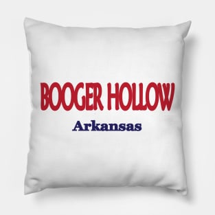 Booger Hollow, Arkansas Pillow