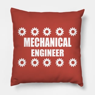 Mechnical Engineer Gears Desig for mechanical Engineers and Students Pillow