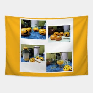 orange in battle royale juice ecopop Tapestry