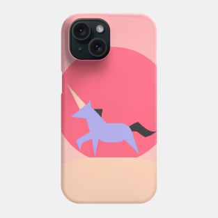 Minimal Unicorn Phone Case