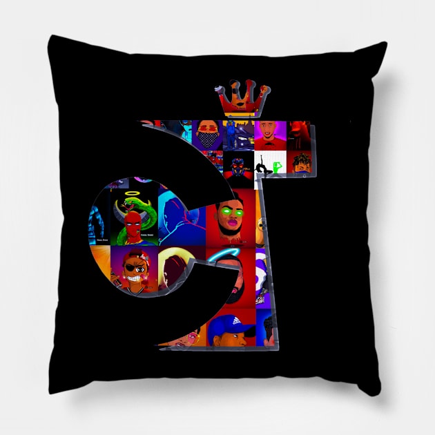 ART KNG Pillow by CazzyShop