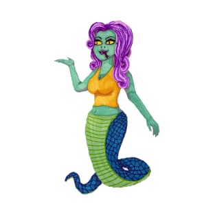 Halloween Monster - Snake Girl T-Shirt