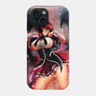 Rias Gremory Anime Watercolor Phone Case