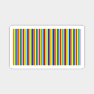 Rainbow Stripe Pattern Magnet