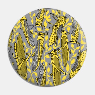 Entomology in Pantone tones Pin