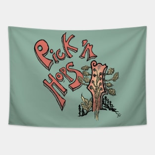 Pick n Hops Tapestry