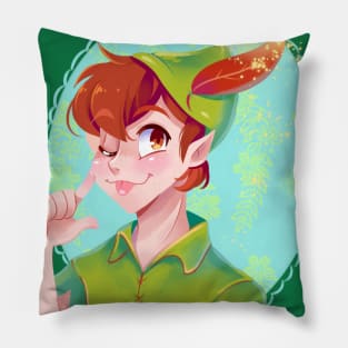 Never Grow Up Pillow