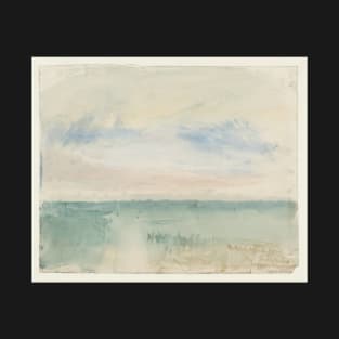 An Open Expanse of Water on the Lagoon, near Venice, 1840 T-Shirt