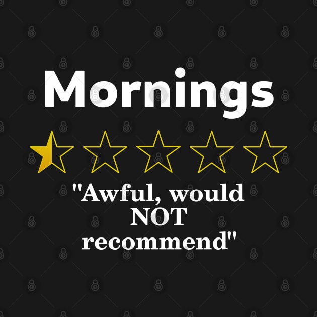 Mornings Review, Half a Star, Awful by SolarCross