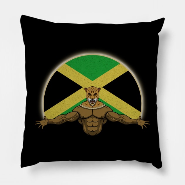 Cheetah Jamaica Pillow by RampArt