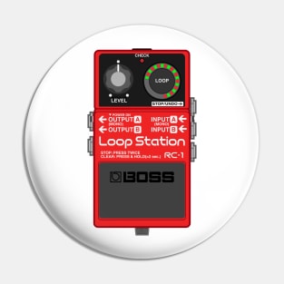 Boss RC-1 Loop Station Guitar Effect Pedal Pin