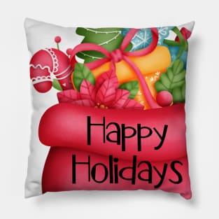 Cute Christmas Santa Gift Bag Pillow