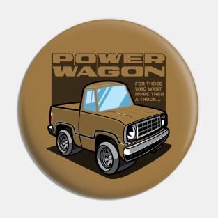 Medium Gold - Power Wagon Pin