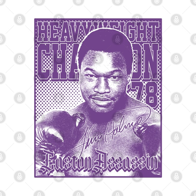 Larry Holmes Purple by Bingung Mikir Nama Design