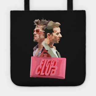 Fight Club Contrasts Tote