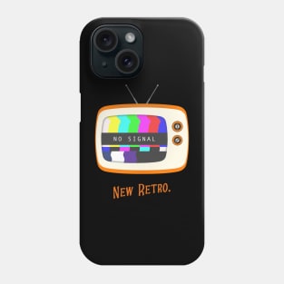 No Signal Retro TV Color Bars Vintage Classic Go Retro Graphic Retro Phone Case