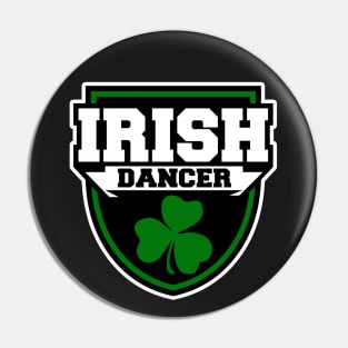 Irish Dance Badge - Shamrock (Adult) Pin